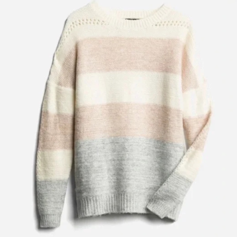 FATE Lalith Colorblock Sweater Size Large
